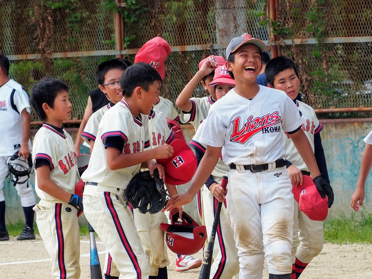 ６年合同チーム ３ ７最後の合同練習 生駒東少年野球クラブ