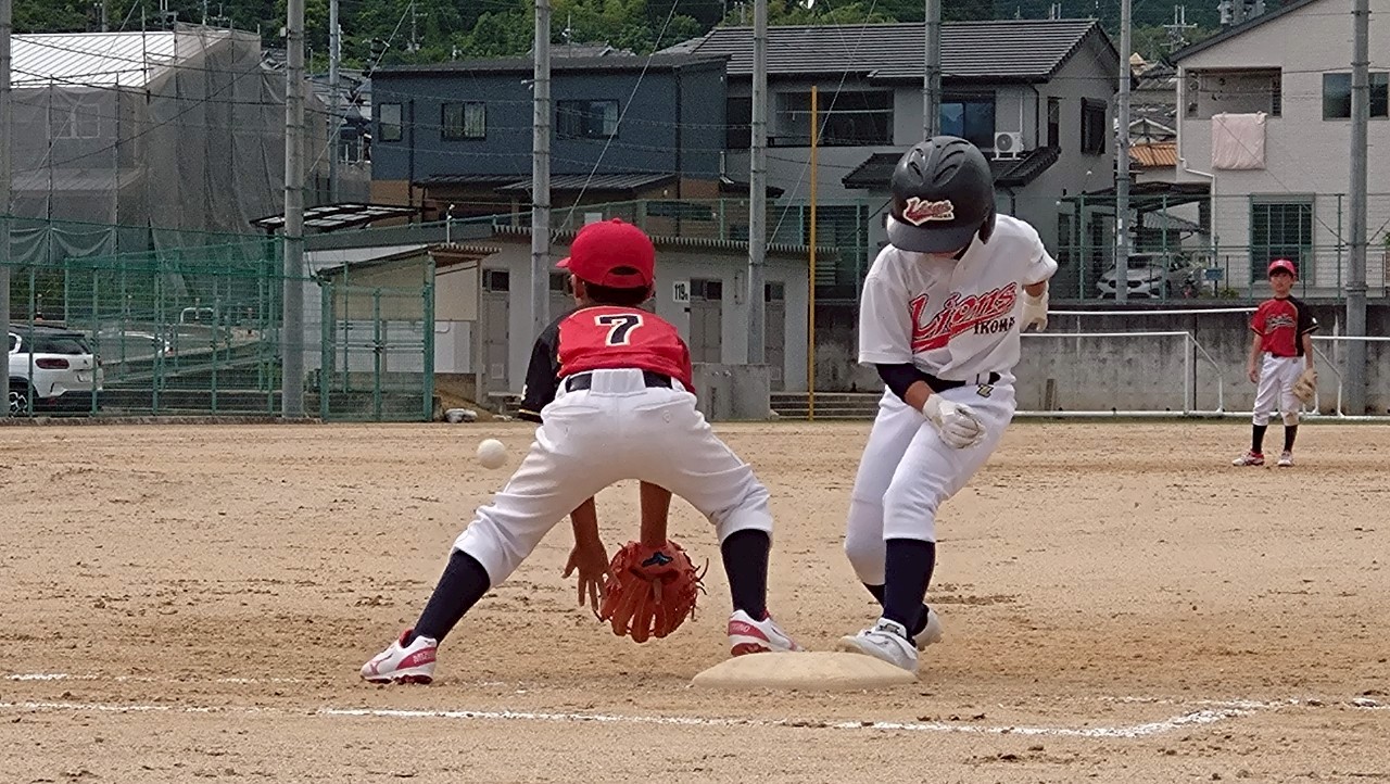 【Aチーム】夏の大会二日目vs生駒クラブライオンズ|2025.6.15(日）